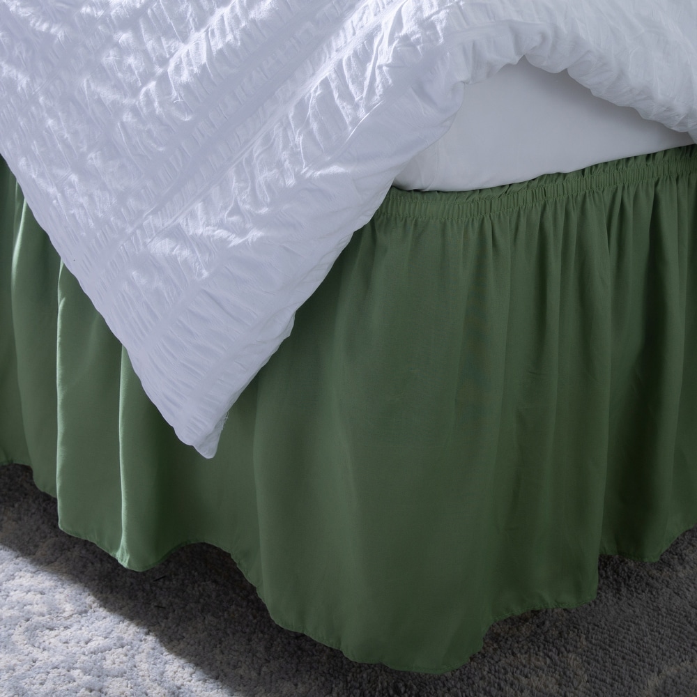 Green Queen Size Bed Skirts Bed Bath & Beyond